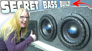 SURPRISE Car Audio Install w/ My Girlfriend's NEW RIDE!!! How To Build a Ported 10" G2 Subwoofer Box