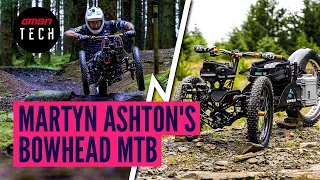 Martyn Ashton's Bowhead Adaptive Mountain Bike | GMBN Tech Pro Bike Check