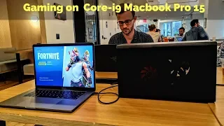 Gaming on the Core-i9 Macbook Pro 15-inch W/ Razer Core X