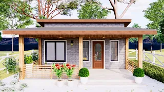 Beautiful Tiny House For Simple Life With 42 Sqm | Exploring Tiny House