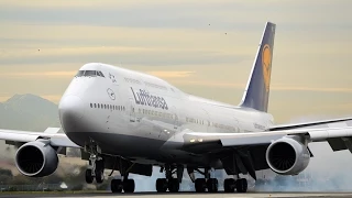 A Sky Filled With Lufthansa, China Cargo, and Air Tahiti Nui