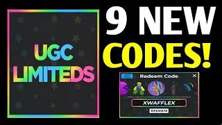 ⚠️NEW⚠️ ALL WORKING CODES FOR UGC LIMITED 2024 - ROBLOX UGC LIMITED CODES