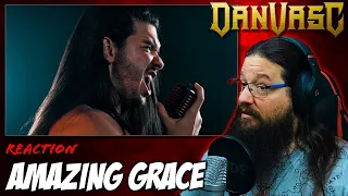 I REACT TO Dan Vasc - Amazing Grace | Metal Cover | I NEVER SAW THIS COMING!!!