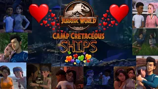 Camp Cretaceous Ships and there Shippers!! (Analysis)