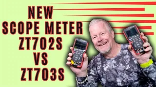 New Low Cost ScopeMeters by Zoyi the ZT703S vs ZT702S deep dive #handheldoscilloscope #ZT703S