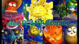 Plants vs Zombies Garden Warfare 2 All Plant Bosses Gameplay | Pflanzen gegen Zombies GW2 +Mod Link!