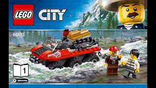 LEGO City 60175 Mountain River Heist Instructions