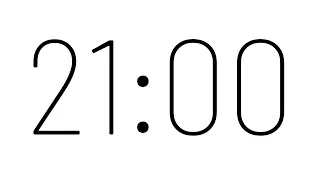 21 Minute Timer with Alarm