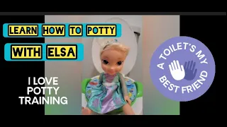 Potty Training | Frozen Princess Elsa Potty Time | Potty Video