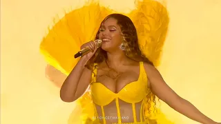 Beyoncé performing in Dubai 2023