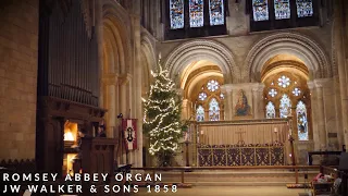 🎵 Bach - In dulci jubilo BWV 729 | Organ of Romsey Abbey (3-manual 1858 Walker!)