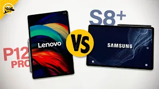 BEST LARGE TABLETS? - Lenovo Tab P12 Pro vs. Galaxy Tab S8 PLUS!