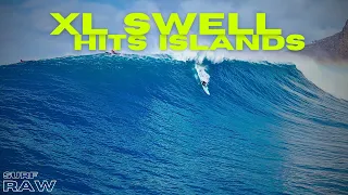 XL SWELL HITS MACARONESIA - PORTUGUESE ISLANDS - RAW