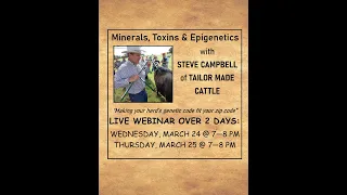 Minerals, Toxins & Epigenetics