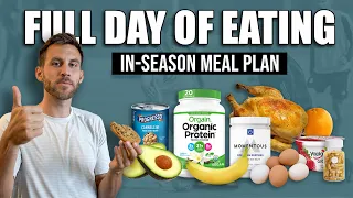 My Full Day of Eating! | Pro Footballer's In-Season Meal Plan