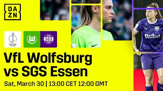 Wolfsburg vs.SGS Essen | DFB Pokal Frauen 2023-24 Semi-Final Full Match