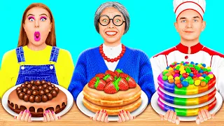 Ich vs Oma: Koch-Challenge | Essbare Schlacht von TeenTeam Challenge