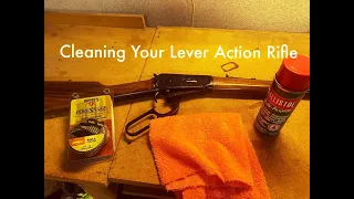 Cleaning your lever action rifle @thelefthandedshooter99