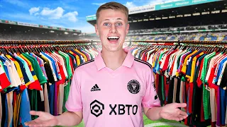 Showcasing My ENTIRE $100,000 Football Shirt Collection!