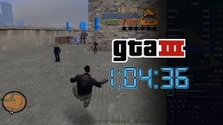 GTA 3: Any% Speedrun in 1:04:36