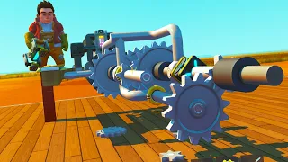 СТРИМ! ИГРАЕМ С КВАНТУМОМ В SCRAP MECHANIC