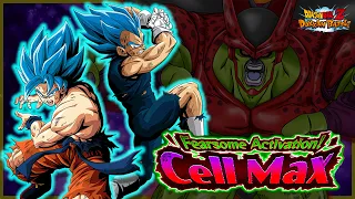 NO ITEM RUN! HOW TO BEAT THE FEARSOME ACTIVATION CELL MAX WITH LR SUPER SAIYAN GODS! [Dokkan Battle]