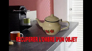 RECUPERER L'OMBRE D'UN OBJET...AVEC PHOTOSHOP CC 2020