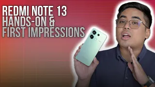 Redmi Note 13 Hands-On and First Impressions