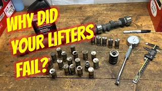 Why your Flat Tappet Lifters Failed