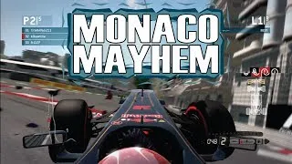 F1 2013 | CRAZY Monaco GP (Online Gameplay - Live Commentary) #15