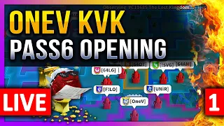 OneV KVK: Pass6 Opening 🔥🔥🔥 LIVE! 🔴 5 IMP: C11685, #1034, #1307, #1647, #1079, #1664, #1188