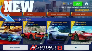 Asphalt 8 Airborne: GAUNTLET MODE Bugatti 16.4 Grand Sport Vitesse Challenge