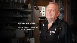 Henry Kirsten | Wirt im Gasthof Letzter 3er in Zug bei Freiberg (D) | Erinnerungen aus seinem Leben