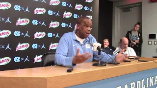 UNC Basketball Coach Hubert Davis Press Conference (11/14)