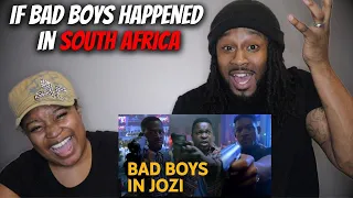 🇿🇦 American Couple Reacts "If Bad Boys Movie Happened in South Africa"