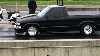 99 Chevy S10 Xtreme 1/8 Mile Drag Racing