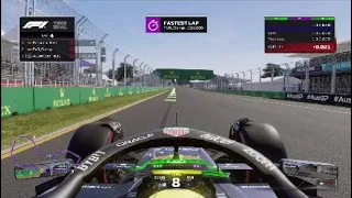 F1 23 Time Trial Australia Hotlap 1:16:668 + Setup (Controller)