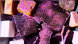 💜✨Purple Slab Reforms, Pasted Blocks & Fresh BSN Pieces 💜✨ Gym Chalk ASMR