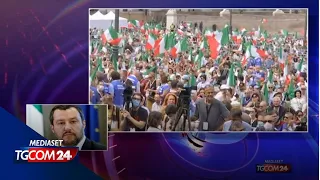 Salvini a Tgcom24: "Da Conte quattro mesi di promesse"