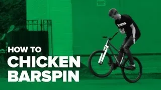 Как сделать чикен барспин на MTB (How to chicken barspin MTB)