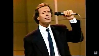 Julio Iglesias La Paloma "The Dove" 1988 voz en directo USA