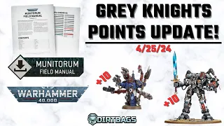 NEW POINTS UPDATE Grey Knights Competitive | Competitive Leviathan | Warhammer 40k Battle Report