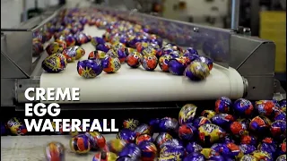 Inside Cadbury: CREME EGG WATERFALL