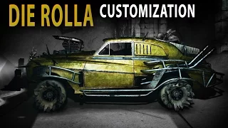 Mad Max - Die Rolla (Fully Upgraded) (Customization and Gameplay)