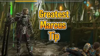 Greatest Marcus tip to deal high damage in corner || shadow fight arena