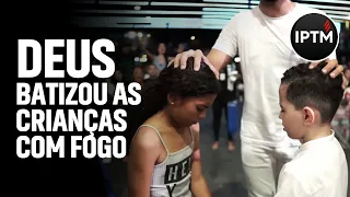 DEUS BATIZOU ESTAS CRIANÇAS COM FOGO - Pr Leonardo Sale