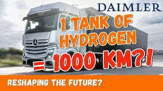 BREAKTHROUGH With Hydrogen Powered Trucks | 1000 km on ONE Tank!