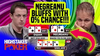 Daniel Negreanu Should Never Bluff Tom Dwan! | High Stakes Poker