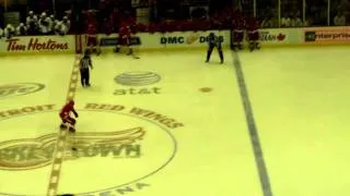 NHL:  Detroit Red Wings vs. Edmonton Oilers Modano Penalty Shot