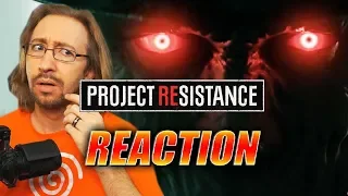 MAX REACTS: Project REsistance Trailer - Resident Evil Outbreak?!